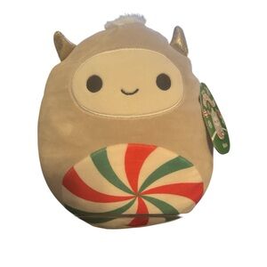 Squishmallows Tan and Gold Stuffed Animal